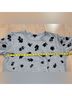Talbots 71% Cotton 15% Modal 14% Polyester 100% Rayon Floral Gray Black Sweatshirt Size XL - photo 6
