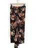 Veronica Beard 92% Silk 8% Spandex 100% Polyester Floral Brown Red Green Blue Yellow Silk Skirt Size 2 - photo 2