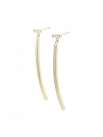 Tiffany & Co. Tiffany T Wire Bar Earrings (view 2)