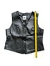 Harley Davidson 100% Leather Black Vest Size XL - photo 5
