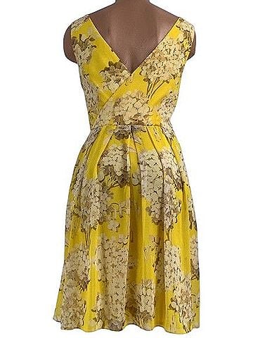 Trina Turk Canary Hydrangea Dress Casual Dress (view 2)