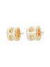 Hermès 100% Other White Hermes Pop H MINI 608002FO Earrings One size - photo 2
