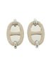 Hermès 100% Other Tan Hermes Mini Maillon 100052FP Earrings One size - photo 1