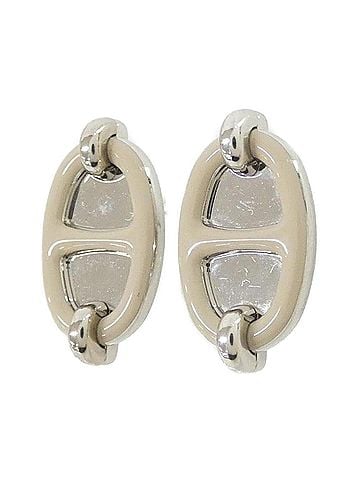 Hermès Hermes Mini Maillon 100052FP Earrings (view 2)