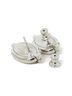 Hermès 100% Other Tan Hermes Mini Maillon 100052FP Earrings One size - photo 3