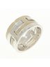 Hermès 100% Sterling Silver Silver Toned Hermes Move H Ring One size - photo 1