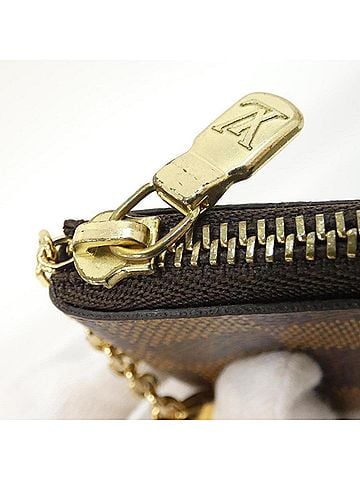 Louis Vuitton Louis Vuitton Damier Card Key Case Pochette Clé N62658 Coin &amp; (view 2)