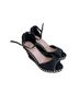 Bamboo Black Wedges Size 7 - photo 1