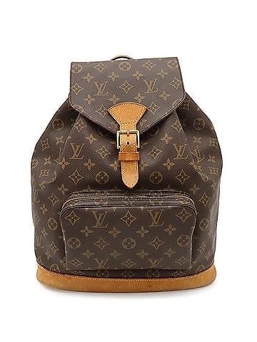 Louis Vuitton LOUIS VUITTON Louis Vuitton Monogram Montsouris GM Backpack Shoulder Bag M51135 (view 1)