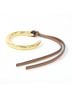 Loewe 100% Leather Brown Loewe Bangle One size - photo 3