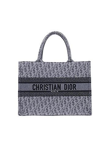 Christian Dior Christian Dior DENIM DIOR OBLIQUE Book Tote Medium M1296ZEYC Handbag (view 1)