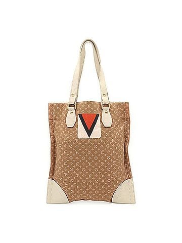 Louis Vuitton LOUIS VUITTON Louis Vuitton Monogram Mini Lin Tanger Tote Bag Shoulder Canvas Leather M40022 (view 2)