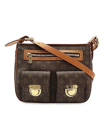 Louis Vuitton LOUIS VUITTON Louis Vuitton Monogram Hudson GM Shoulder Bag Long M40045 (view 1)