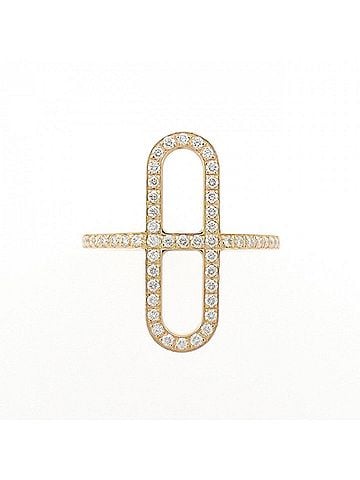 Hermès Hermes Ever Chaine d'Ancre Ring 0.24CT (view 2)