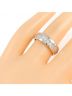 Hermès 100% 18k White Gold Multi Color Hermes diamond ring One size - photo 4