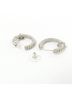 Chanel 100% Other Silver Toned Chanel ABA320 Earrings One size - photo 4