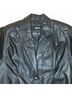 Wilsons Leather 100% Leather 100% Nylon Solid Black Trenchcoat Size S - photo 16