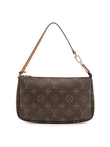 Louis Vuitton LOUIS VUITTON Louis Vuitton Monogram Pochette Accessoires Handbag Pouch - Bag M51980 (view 2)