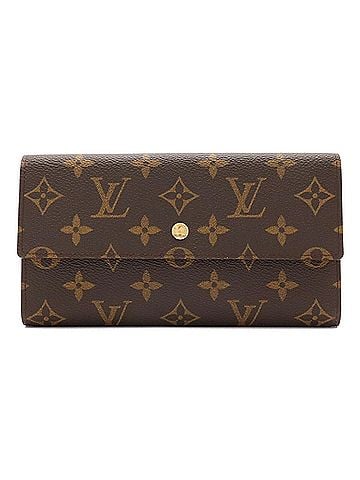 Louis Vuitton LOUIS VUITTON Louis Vuitton Monogram Portefeuille Tresor International Tri-fold Long Wallet M61215 (view 1)