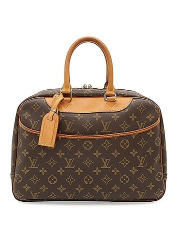 Louis Vuitton LOUIS VUITTON Louis Vuitton Monogram Bowling Vanity Deauville Handbag M47270 (view 1)