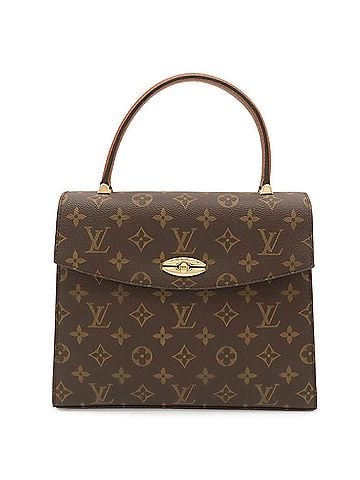 Louis Vuitton LOUIS VUITTON Louis Vuitton Monogram Malesherbes Handbag One-Handle Flap Bag M51379 (view 2)