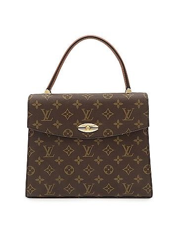 Louis Vuitton LOUIS VUITTON Louis Vuitton Monogram Malesherbes Handbag One-Handle Flap Bag M51379 (view 2)