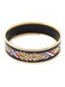 Hermes Leather Goods Black Enamel Bangle MM One size - photo 3