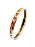 Hermes Leather Goods Red Enamel Bangle PM One size - photo 1