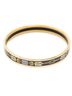 Hermes Leather Goods Black Enamel Bangle PM One size - photo 3
