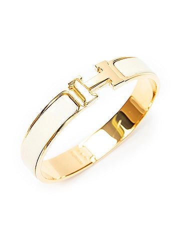 Hermes Leather Goods Clic Clac H Bracelet PM (view 1)