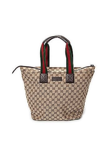 Gucci Large Web Shopping Tote (view 1)