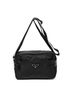 Prada Black Front Zip Camera Crossbody One size - photo 1