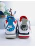 Nike White Red Blue Gray Black Sneakers Size EU 41 - photo 5