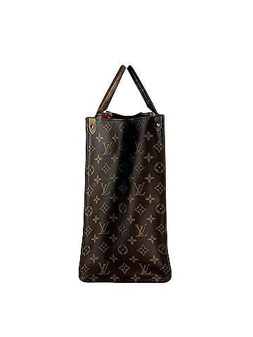 Louis Vuitton Louis Vuitton LOUIS VUITTON Monogram Reverse OnTheGo GM Handbag, Brown, Men's/Women's, M44576 z10583 (view 2)