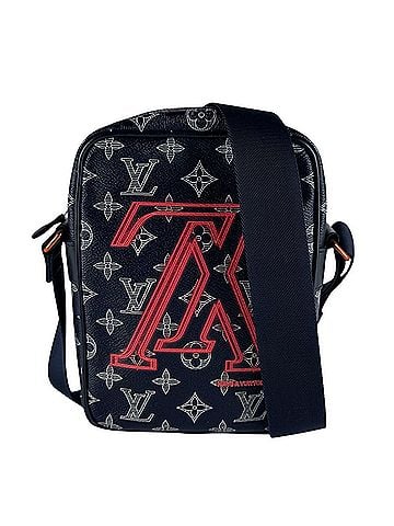 Louis Vuitton Louis Vuitton LOUIS VUITTON Shoulder Bag Monogram Ink Danube PM Navy Men's M43678 z10585 (view 1)