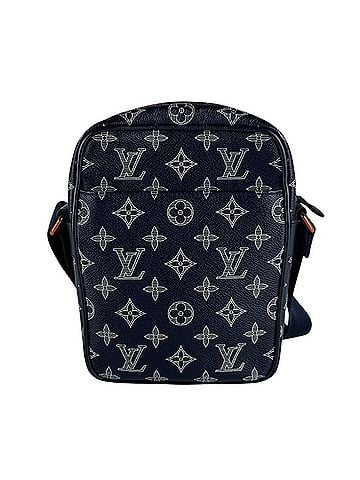 Louis Vuitton Louis Vuitton LOUIS VUITTON Shoulder Bag Monogram Ink Danube PM Navy Men's M43678 z10585 (view 2)