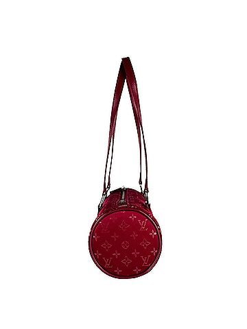 Louis Vuitton Louis Vuitton LOUIS VUITTON Handbag Monogram Satin Little Papillon Red Women's M92353 z10576 (view 2)