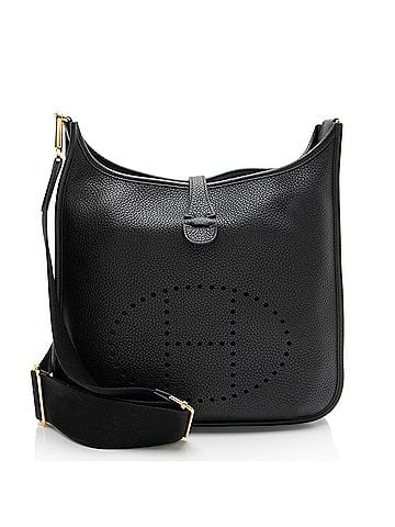 Hermès Hermes Taurillon Clemence Evelyne III PM Shoulder Bag (view 1)