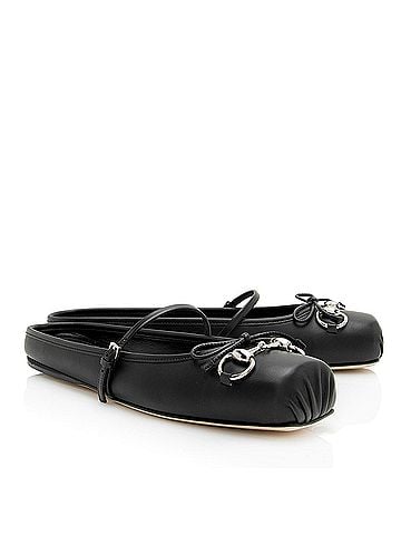 Gucci Gucci Leather Horsebit Ballet Mules- Size 8.5 / 38.5 (view 2)