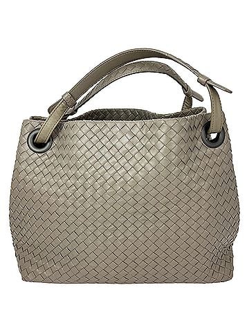 Bottega Veneta Bottega Veneta Garda Intrecciato Nappa Medium Beige Handbag (view 1)