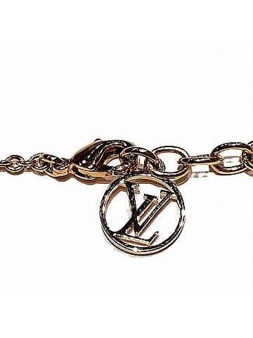 Louis Vuitton Louis Vuitton Essential V Necklace, Accessory, Total Weight 6.4g, 45cm, GP (Gold Plated), M61083 (view 2)