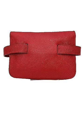 Hermès Hermes HERMES Pochette Green Waist Bag Courchevel (view 2)