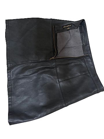 Shinestar Leather Skirt (view 2)