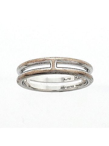 Hermès Hermes Ariane Ring, 18K White Gold, Women's (view 2)