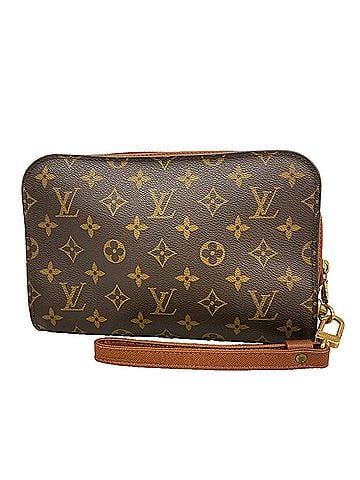 Louis Vuitton Louis Vuitton Monogram Orsay Clutch Bag M51790 Brown Men's (view 1)
