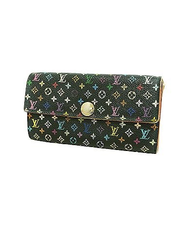 Louis Vuitton Louis Vuitton Monogram Multicolor Long Wallet, Pochette Portemonnaie Credit, M60005, Noir (Women's) (view 1)