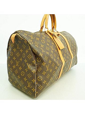 Louis Vuitton Louis Vuitton Bags - Boston Monogram Keepall 50 M41426 Brown Men's &amp; Women's (view 2)