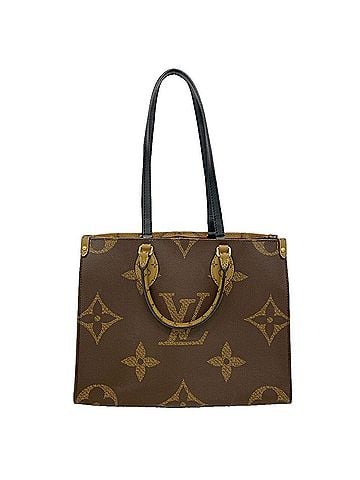 Louis Vuitton Louis Vuitton Monogram Giant Reverse OnTheGo MM Tote Bag M45321 Brown 2-way bag for women (view 1)