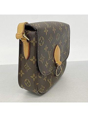 Louis Vuitton Louis Vuitton Monogram Saint Cloud MM Shoulder Bag M51243 Brown Women's (view 2)