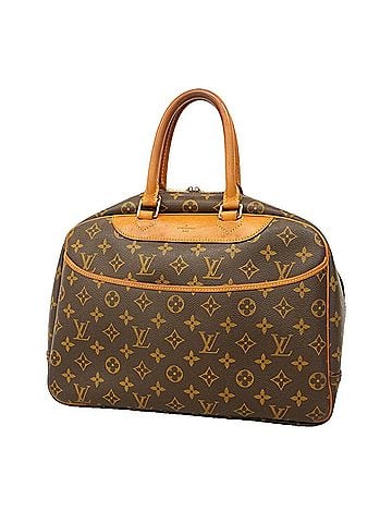 Louis Vuitton Louis Vuitton Monogram Deauville Handbag M47270 Brown Women's (view 1)
